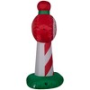 Gemmy Christmas Airblown Inflatable Season's Greetings Sign, 3.5 ft Tall, Multi - 3 of 4