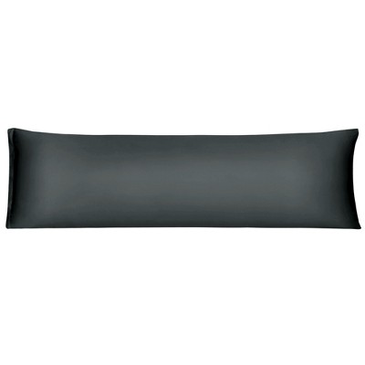 PiccoCasa Zippered Closure Silky Satin Body Long Pillowcase
