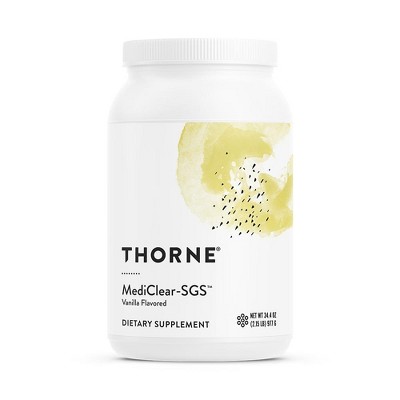 Thorne MediClear-SGS - Multivitamin & Mineral Profile - Pea & Rice Protein - Vanilla Flavored Powder - Gluten-Free, Dairy-Free - 34.4 Oz - 21 Servings