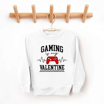 The Juniper Shop Gaming Is My Valentine Youth Graphic Sweatshirt