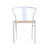 Meridian Furniture,Beck Hand Woven Rope Dining Chair, Set of 2 - 3 of 4