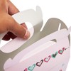 Blue Panda 24 Pack Pink Valentine’s Treat Boxes for Gifts and Party Favor Goodie Bags, 6.2 x 3.6 x 5.9 in - 4 of 4