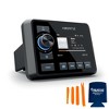Hertz HMR 20 Marine Digital Media Receiver with 2 Pairs HEX Series HEX-65-M-TW 6.5" 4-Ohm Marine Coax Set - White - 2 of 4