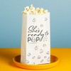 Big Dot of Happiness Ready to Pop Popcorn Bags, Baby Shower Party Favor Snack Treats, Free-Standing Individual White Paper Bags - 25 Count - 2 of 4