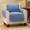 Collections Etc Reversible Quilted Furniture Protector Cover - 2 of 4