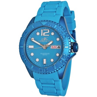 Adee Kaye Women's Tear Drop Blue Dial Watch - AK5433-L (BLU)