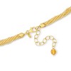 Ross-Simons Italian Turquoise Murano Glass Starfish Necklace With 18kt Gold Over Sterling - 3 of 4