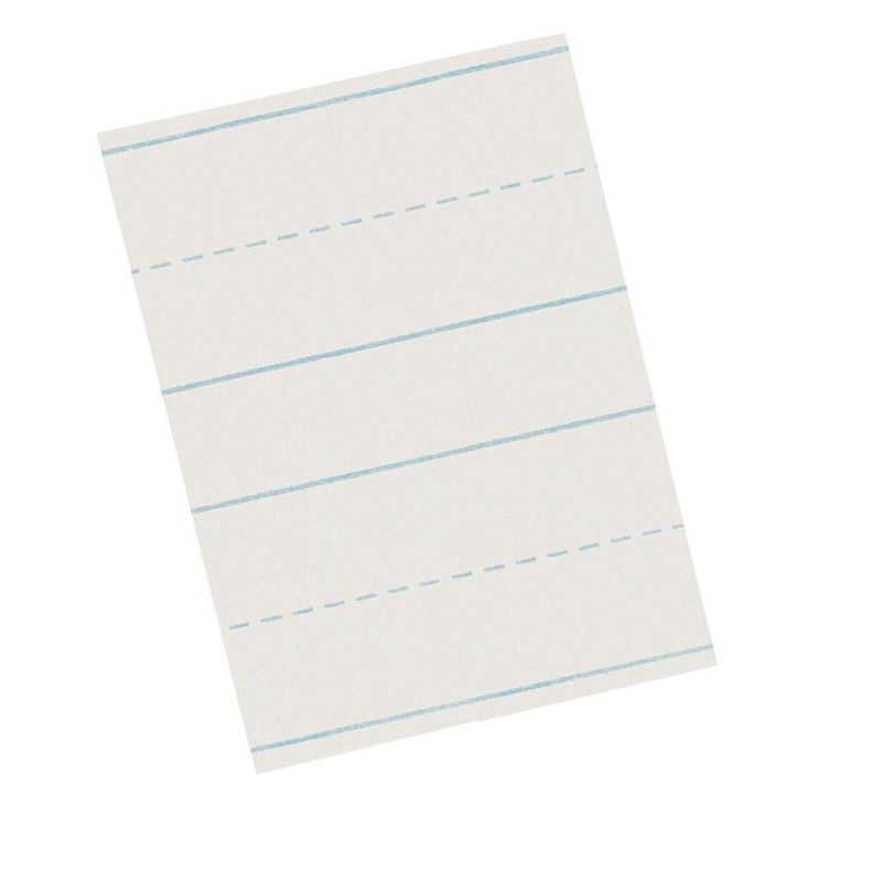 School Smart Skip-A-Line Ruled Paper, 10-1/2 x 8 Inches, 500 Sheets, 3 of 4