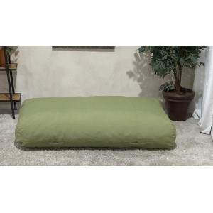 CAVINAS Waterproof Fabric Bean Bag Chair with Back Support,Lazy Sofa Chair with High Density Shredded Foam,Lounge Chair for Living Room - 1 of 4