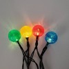 Lumabase Solar-Powered Crystal Ball String Lights Red/Blue/Green/Yellow - 3 of 3