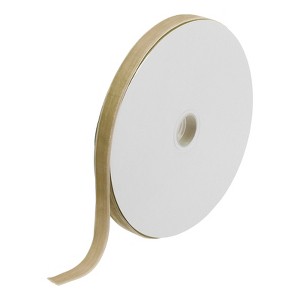Unique Bargains Soft Single Face Spool Silky Velvet Ribbon for Bouquets DIY Crafts - 1 of 3