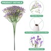 Unique Bargains Artificial Baby's Breath Plastic Real Touch Handmade Simulation 11.4" - 2 of 4