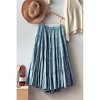 Women's Tiered Pleated Ruffled Midi Skirt - Urban Daizy - 2 of 2