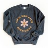 Simply Sage Market Cool Mom Club President Flower Sweatshirt - 2 of 4