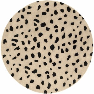 Hauteloom Guiseley Dalmatian Wool Area Rug - 1 of 4