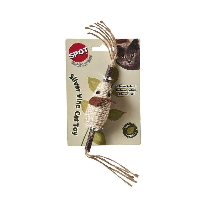 Spot Silver Vine Cord and Stick Cat Toy Assorted Styles, 1 of 5