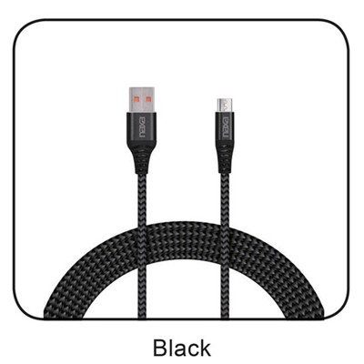 3 Ft. Fast Charge and Sync 2-Tone Braided Micro USB Cable