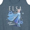 Women's - Frozen 2 - Elsa Winter Wonders Christmas Graphic Racerback Tank - 2 of 4