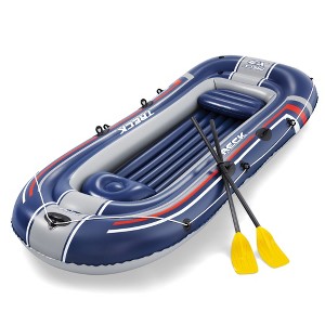 Bestway: Hydro-Force 10'1" x 50" Treck X3 Inflatable Raft Set - 1 of 4