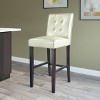 Counter and Barstool with Padded Back - CorLiving - 3 of 4