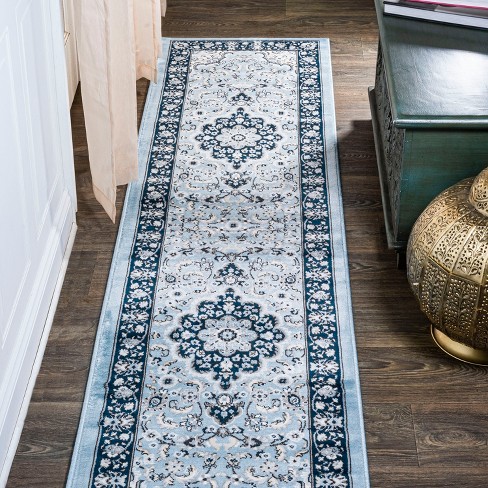 Palmette Modern Persian Floral Area Rug - JONATHAN Y - image 1 of 4