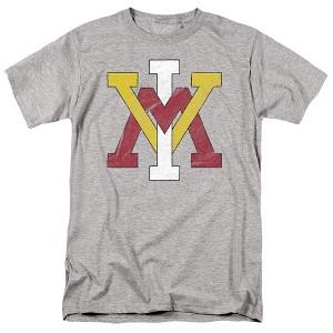 Virginia Military Institute VMI Official Distressed Primary Adult T Shirt, Virginia Military Institute VMI - 1 of 4