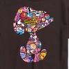 Men's - Peanuts - Snoopy Silhouette Pattern Short Sleeve Graphic T-Shirt - 2 of 4