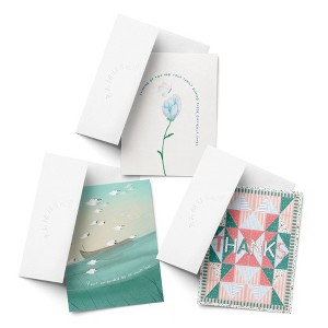 Sympathy Greeting Card Pack Sets (3 ct, Assorted) Forever Remembered, You're Surrounded By So Much Love, Thanks Quilt by Ramus & Co - 1 of 4