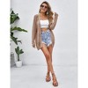 Women Crochet Lightweight Cardigan Cover Up Open Front Long Sleeve Summer Cardigans 2024 - 4 of 4