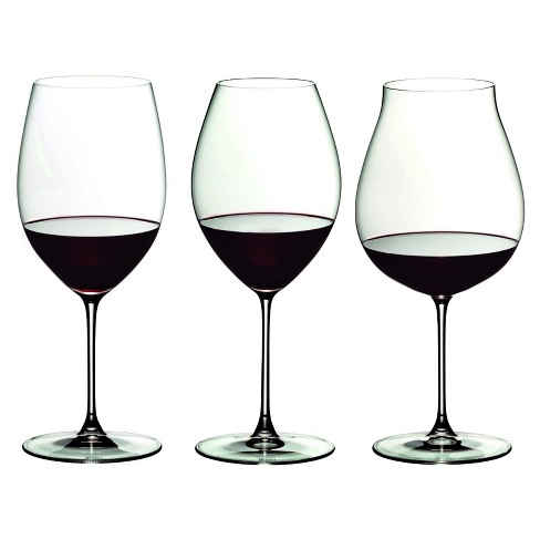 Riedel Veritas Monogrammed Wine Glasses, Pair - Abino Mills