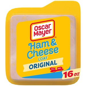 Oscar Mayer Ham & Cheese Loaf - 16oz - 1 of 3