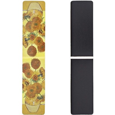 The Gifted Stationary 12 Pack Van Gogh Painting Magnetic Bookmarks for Books Page Clips, 6 Designs, 0.8 x 2 in