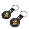 Keyscaper NFL NFC Teams Insignia Black Airtag Holder 2-Pack - 2 of 4