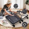 Summit Adventure 3-Piece Fog Gray Lightweight Expandable Travel Luggage With Tsa Lock - 4 of 4