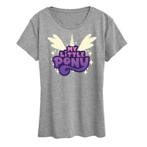 Women's - My Little Pony - New Gen Logo Wings Short Sleeve Graphic T-Shirt - 1 of 4