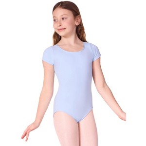 Capezio Girl's Future Star Short Sleeve Leotard - 1 of 4