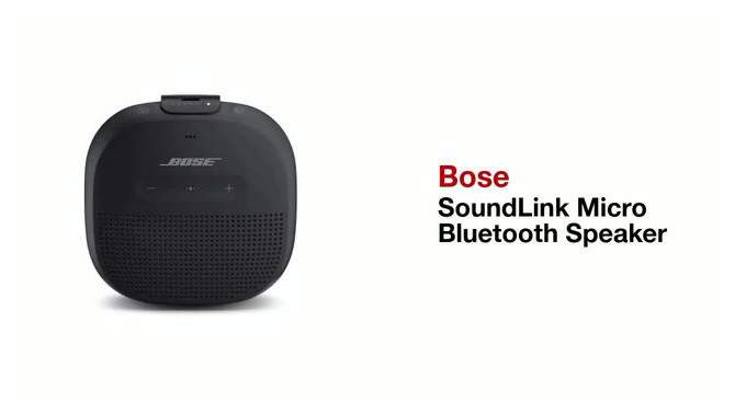 Bose SoundLink Micro Portable Bluetooth Speaker, 2 of 13, play video