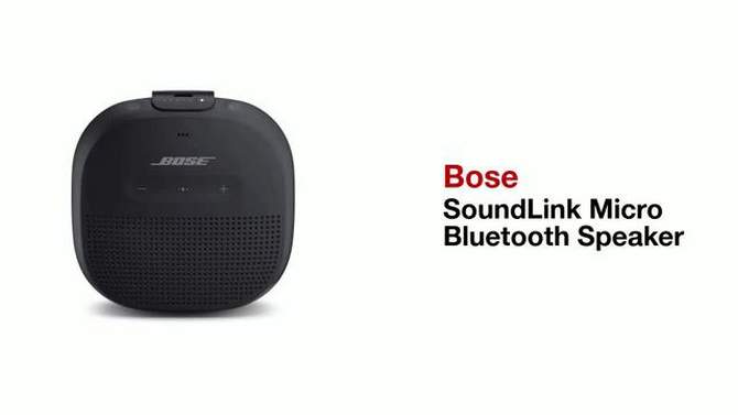 Bose SoundLink Micro Portable Bluetooth Speaker, 2 of 14, play video