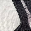 Home Mart Goods Black Washable Kitchen Mat With Non-Slip Backing - 17"x24" - 4 of 4