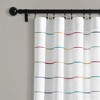 Lush Decor 40" x 95" Ombre Stripe Yarn Dyed Cotton Blend Window Curtain Panel Set - 4 of 4