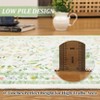 Floral Area Rugs for Living Room Modern Boho Rugs Kids Room Print Carpet Low Pile Washable Area Rug Nursery Farmhouse Decor - 4 of 4