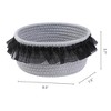 REGALWOVEN Odorless Cotton Rope Handcrafted Compact Size Multiple Use Open Storage Bins 1 Pc - 3 of 4