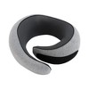 Anna-Kaci Ergonomic Travel Neck Pillow with Soft Cushioned Wrap Design and Supportive Contoured Structure for Comfortable Rest - Gray - 3 of 4