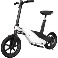 Razor Vector Step Over Electric Scooter - White
