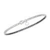 Ross-Simons Italian 6.20 ct. t.w. Simulated Onyx, Turquoise and Tanzanite Jewelry Set: 3 Tennis Bracelets in Sterling Silver Size 7 - 3 of 4