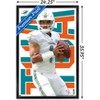 Trends International NFL Miami Dolphins - Tua Tagovailoa 20 Framed Wall Poster Prints - 3 of 4