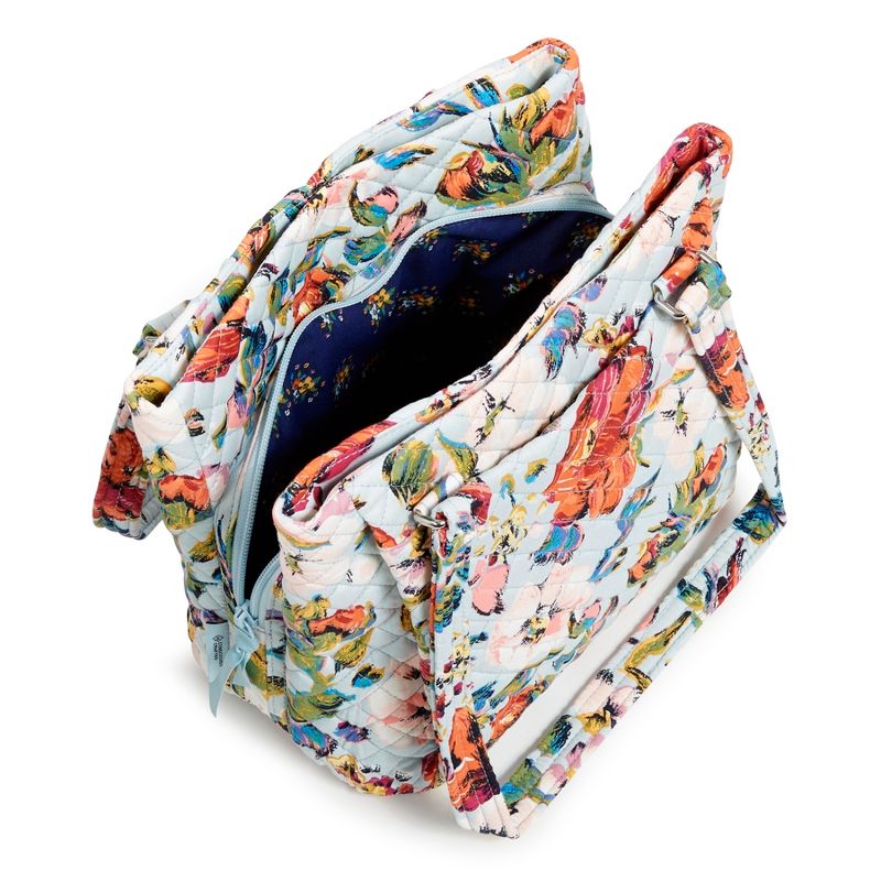 Vera Bradley Women's  Cotton Multi-Compartment Shoulder Bag, 6 of 10
