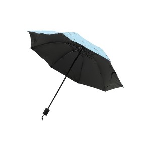Unique Bargains Portable Umbrella 8-Rib Duck Print Manual Sunshade Impact Cloth Vinyl 39.37"x27.17" 1 Pcs - 1 of 4