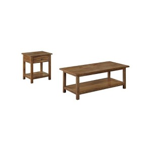 Coaster,Payne 2-piece Coffee and 1-drawer End Table Set - 1 of 4