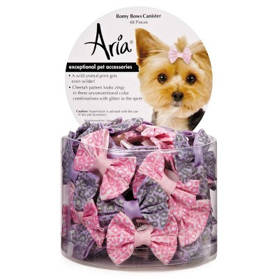 Aria Romy Bows 48-Piece Canisters